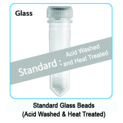 Alternative view of Prefilled 2.0ml tubes, Silica (Glass) Beads, 1.0mm Acid Washed, 50pk