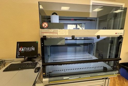 Tecan Freedom EVO2 100 with MCA 96 Arm. Automated Liquid Handling platform with PC, Install. For Elisa, Dna, Research, Forensics Lab.