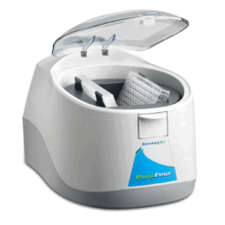PlateFuge MicroPlate MicroCentrifuge with rotor and plate carriers
