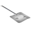 Paddle w/flat holes, stainless steel