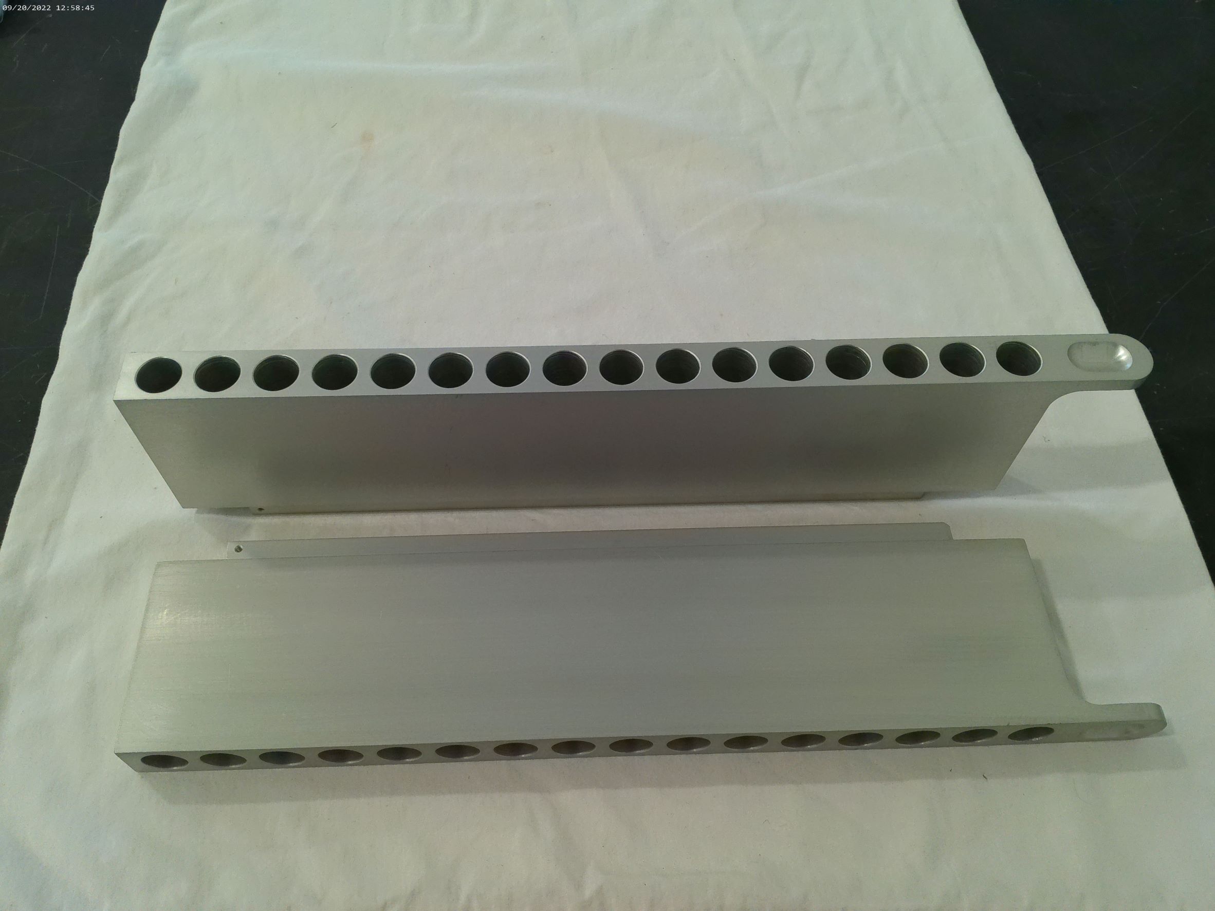Tecan Tube Carrier, 15 mL Conical, 16-Position (1 x 16) Strip METAL 30016100
