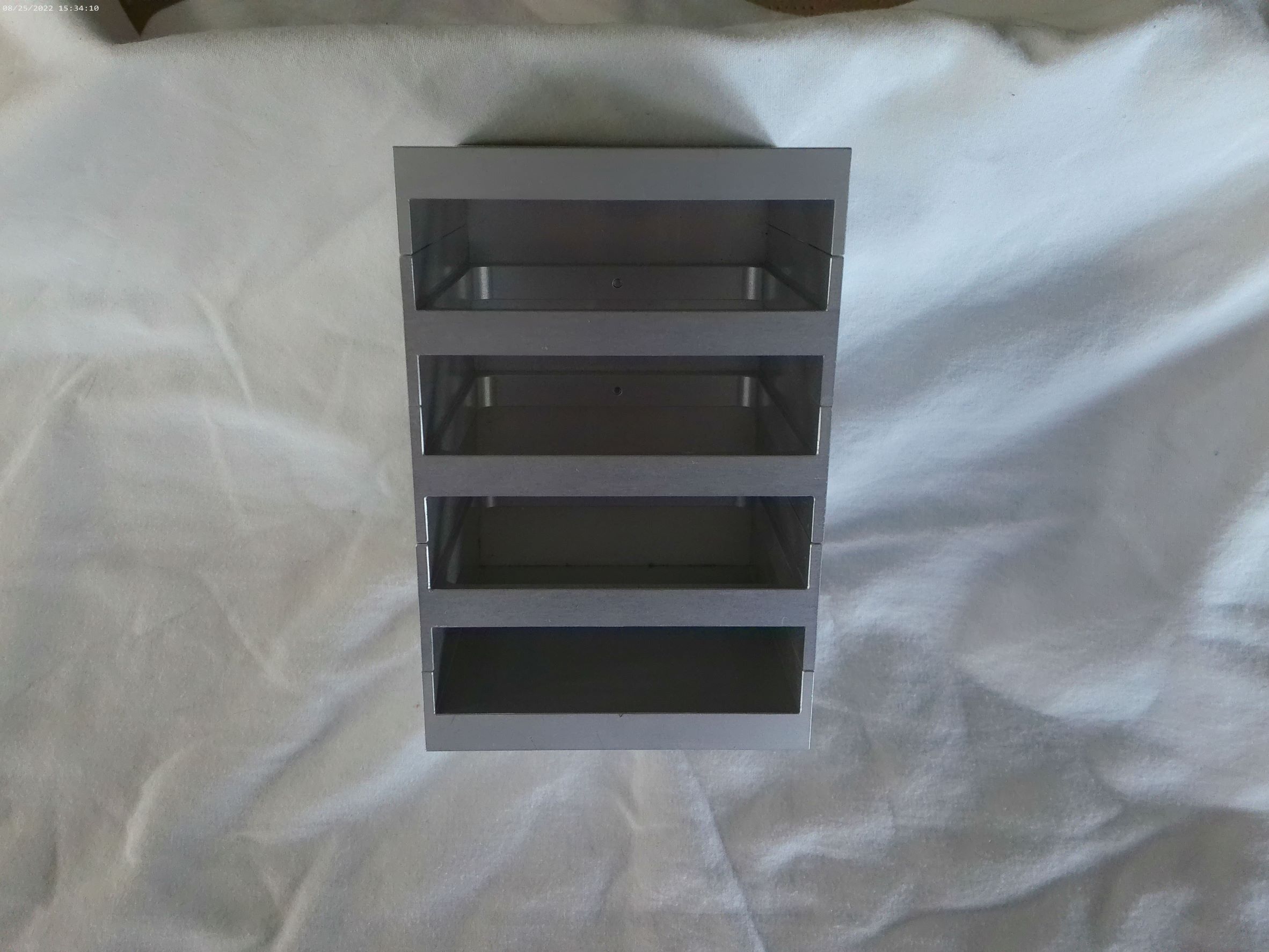 Trough Adapter, 100 mL, 4-Position, Microplate Format. Can be used on temperature controlled carriers. 10762001