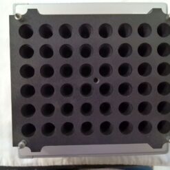 Heating Block, Te-Shake, 1.5 mL Microfuge Tube, 48-position, requires heating block adapter (10760726). Requires Te-MagS Tube Adapter, Microfuge, 48-Position (10760703) for RoMa compatibility.