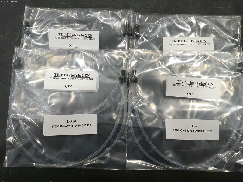Clear interconnect tubing for Tecan Genesis. 2 x 3 x 800mm