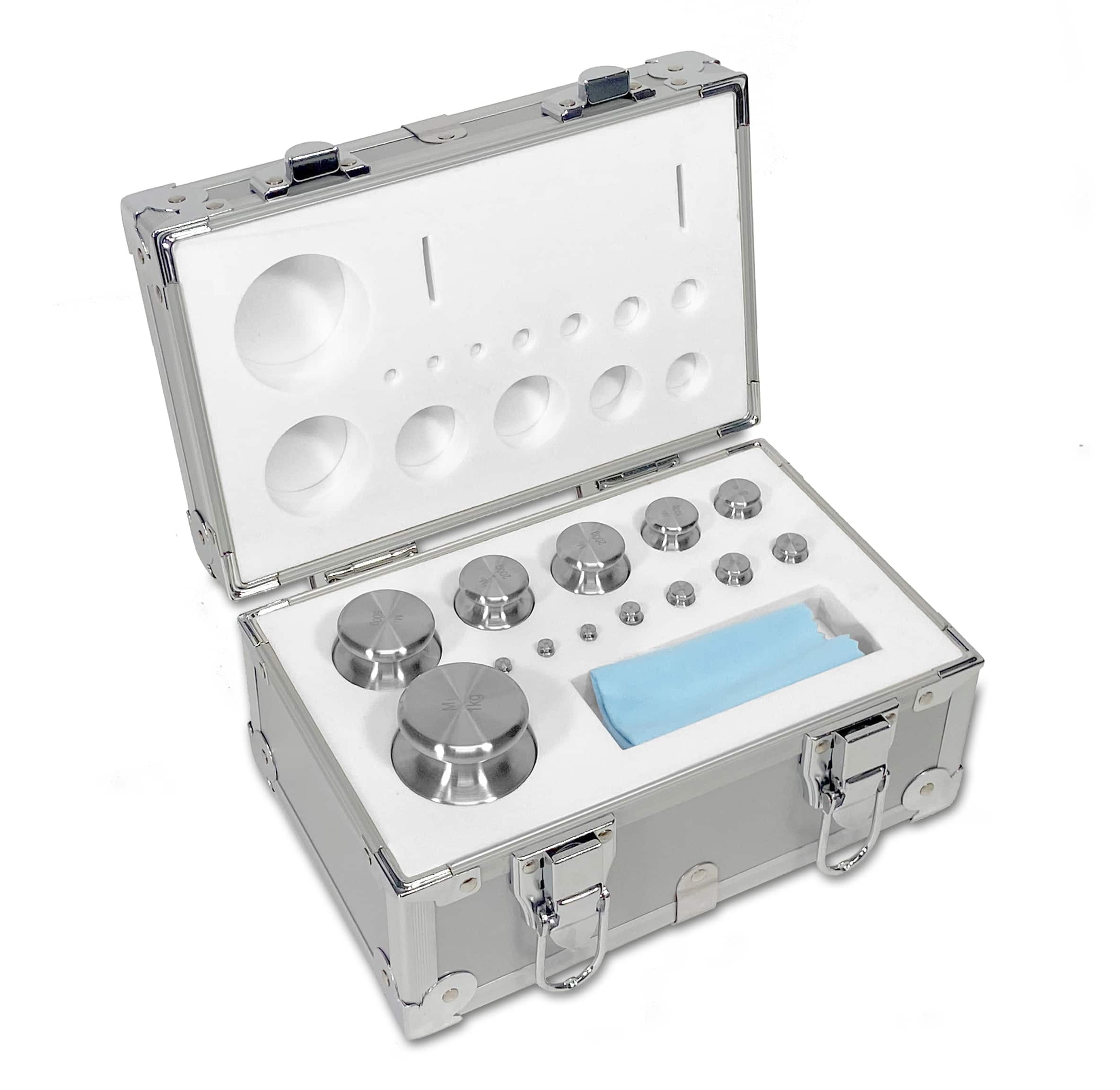 Accuris F1 grade calibration weight set, 23 pcs, 1mg to 200g - Image 2