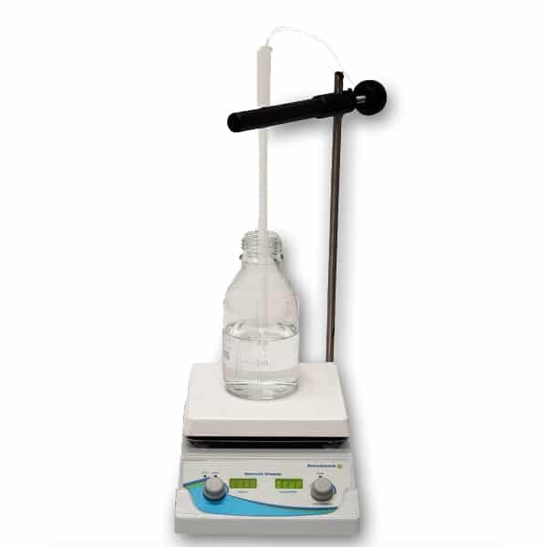 Clamp set for H3770 Chemically resistant/inert teflon, includes rod and clamp