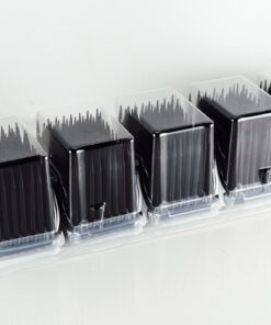 1000µL, Hamilton Compatible, filter, non-sterile, tray, blister-5, Black Conductive, 96 tips per rack, 40 racks per case, 3840 tips per case