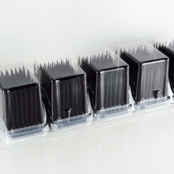 300µL, Hamilton Compatible, non-filter, non-sterile, 5 blister pack, Black Conductive, 96 tips per rack, 80 racks per case, 7680 tips per case